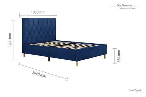Loxley Fabric Bed